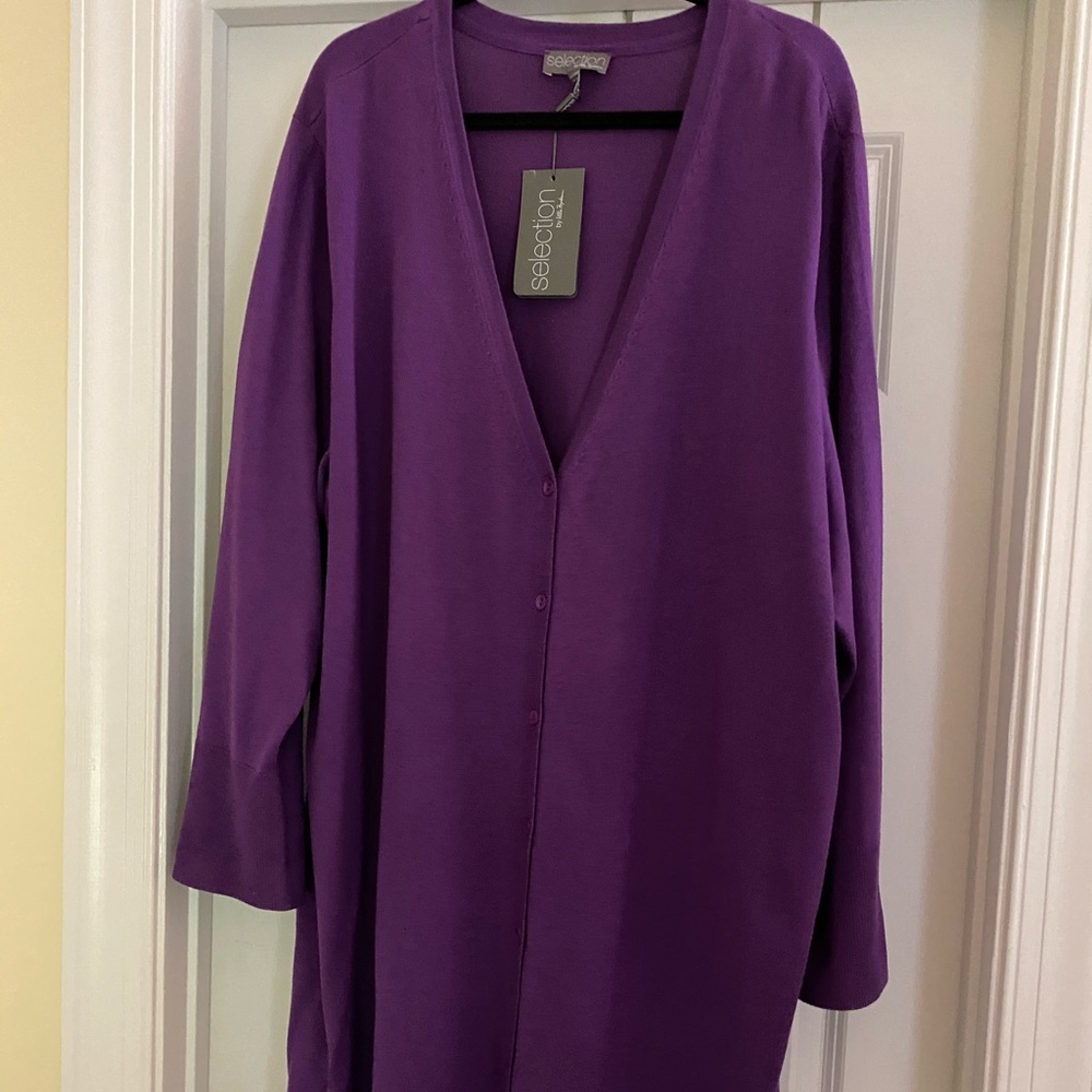 Brand New long sweater jacket